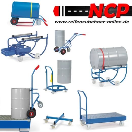 Fassroller aus Stahl oder V2A beim Hersteller kaufen