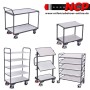 Mobile tilting stands trolley adjustable inclinable