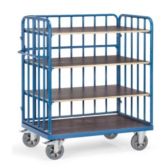 Shelved trolley Transport shelf with 4 shelves 1200 kg