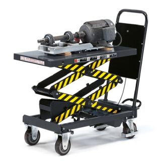 Hubtischwagen Doppelschere großer Hubbereich