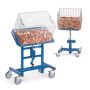 Mobile tilting stands adjustable in height 510-700