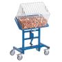 Mobile tilting stands trolley 250 kg inclinable