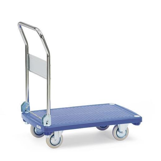 Plastic platform trolley push handle 200 kg
