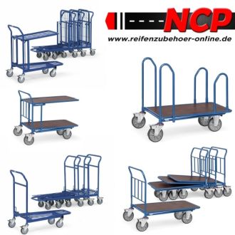 Cash and carry trolley 75% space-saving