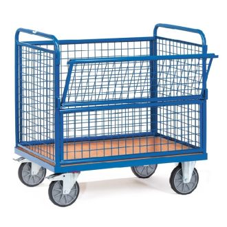 Wire cage Material trolley carts