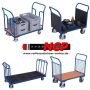 Transport handle trolley with 4 Ironing 1200x800