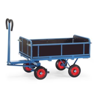 Hand-Pritschenwagen mit Bordwände 420 mm