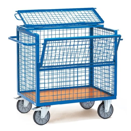 Wire cage carts