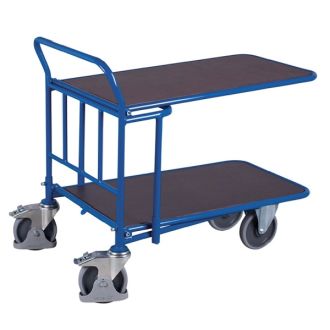 C + C Cart storage trolley with 2 shelves