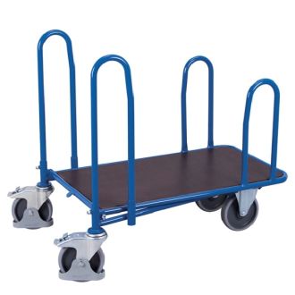 C+C Cart storage trolley with 4 Side bars