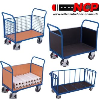 Four-wall trolley with wire 850 x 450