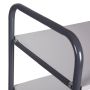 Shelved service trolley high ESD version 1000 x 700