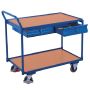 Table workshop trolley with 2 drawers 250 kg