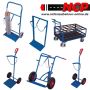 Workshop cabinet trolley with 2 tiers 500 kg