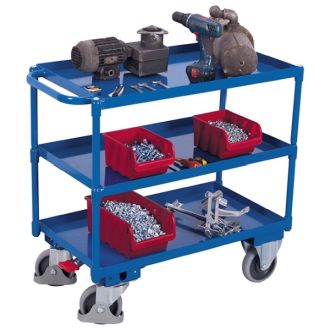 Table trolley with oil tray 3 tiers 846 x 496