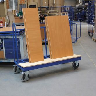 Platten-Wagen aus Stahl 1500x370 mm
