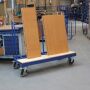 Platten-Wagen aus Stahl 1500x370 mm