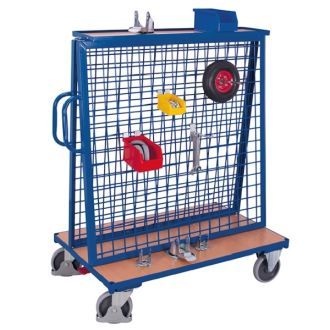 Workpiece workshop trolley with support 500 kg