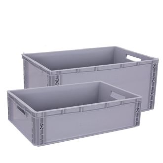 Euro box trolley with 5 wooden shelves 1240 x 610