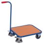 Dolly with handle and wooden platform 600x500 mm