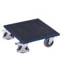 Kistenroller mit Gummi 500x500 mm