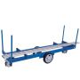 Lang-Materialwagen mit 4 Rungen 2500 x 615 mm