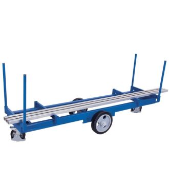 Lang-Material-Wagen mit 4 Rungen 2500x615 mm