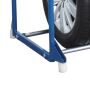 Kunststofffüße für Reifenregal 4 Stück 70 mm