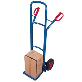 Stahlrohrkarre mit Schaufel Gummireifen 250 kg