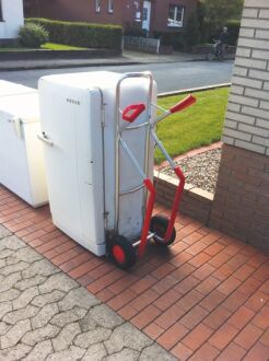 Alukarre Alu-Transportkarre Luftbereifung