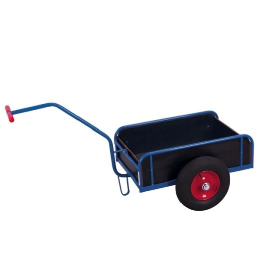 Handwagen mit Bordwand mit Luftreifen 805x535 mm