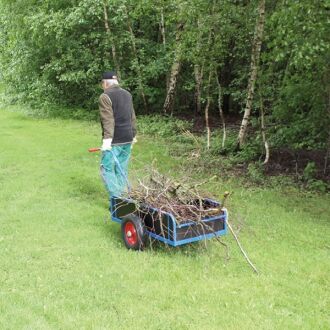 Handwagen mit Bordwand mit Luftbereifung 975x635 mm