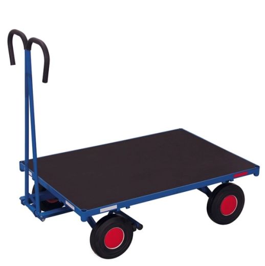 Flatbed hand truck without side walls 1200x800 mm