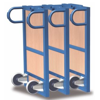 Rollplatte mit 2 Stützböcke 995x695 mm