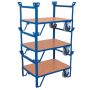 Rollplatte Wagen Stirnwände stapelbar 1200x800 mm