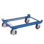 Fahrgestell für Europalette Gitterbox 1210x810mm