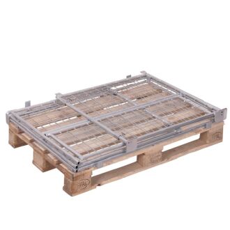 Paletten-Aufsatz für Palette stapelbar verzinkt