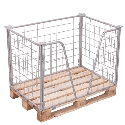 Paletten-Aufsatz Gestell verzinkt 1200x1000 mm