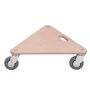 Triple-Dog with solid-rubber swivel castors 540x540x145 mm