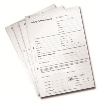 Rad-Reifen-Anhänger inkl. Formular-Satz 100 Stück