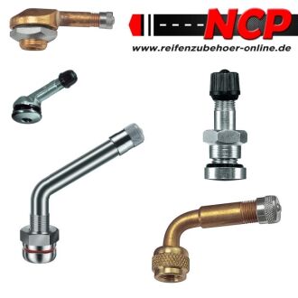 LKW Schlauch-Ventil  V8 85 mm gebogen 94 Grad
