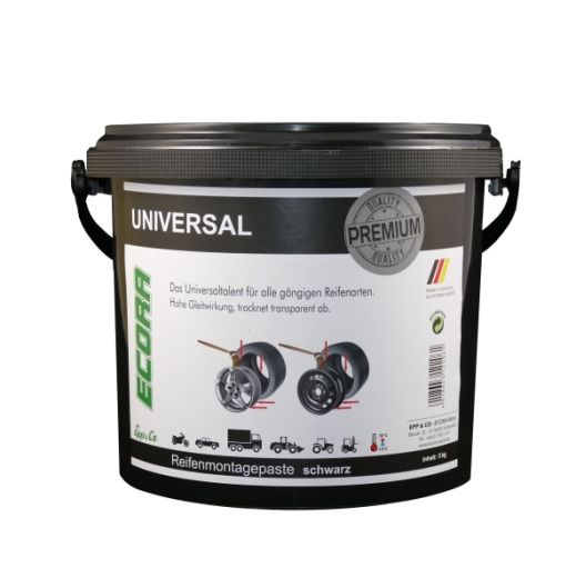 Reifen-Montagepaste universal schwarz 5 kg