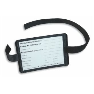 Rad Reifen-Anhänger mit Klettband 110 cm
