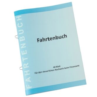 Fahrtenbuch DIN A5 hoch 44 Seiten