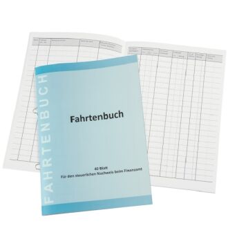 Fahrtenbuch DIN A5 hoch 44 Seiten