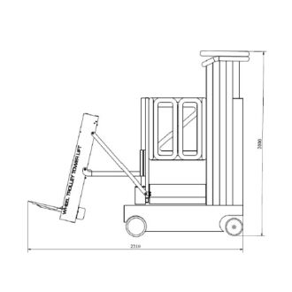 Hubgerät Hebegerät Tower Lift für Reifen