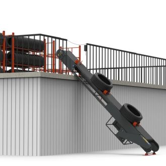 Förderband für Reifen 4,6 Meter