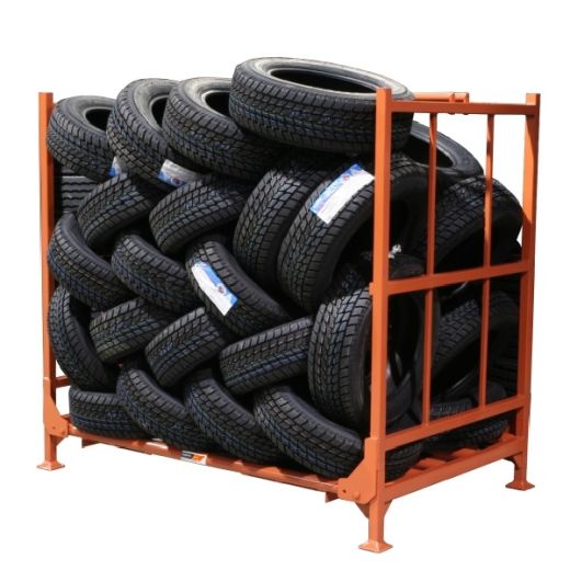 Klappbar Stapelgestell für 28 bis 32 Reifen