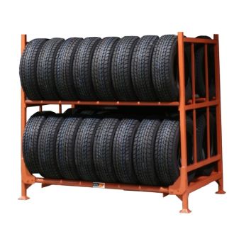 Klappbar Stapelgestell für 28 bis 32 Reifen