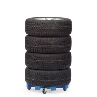 Reifen-Roller Transportroller für Räder 6 Stück